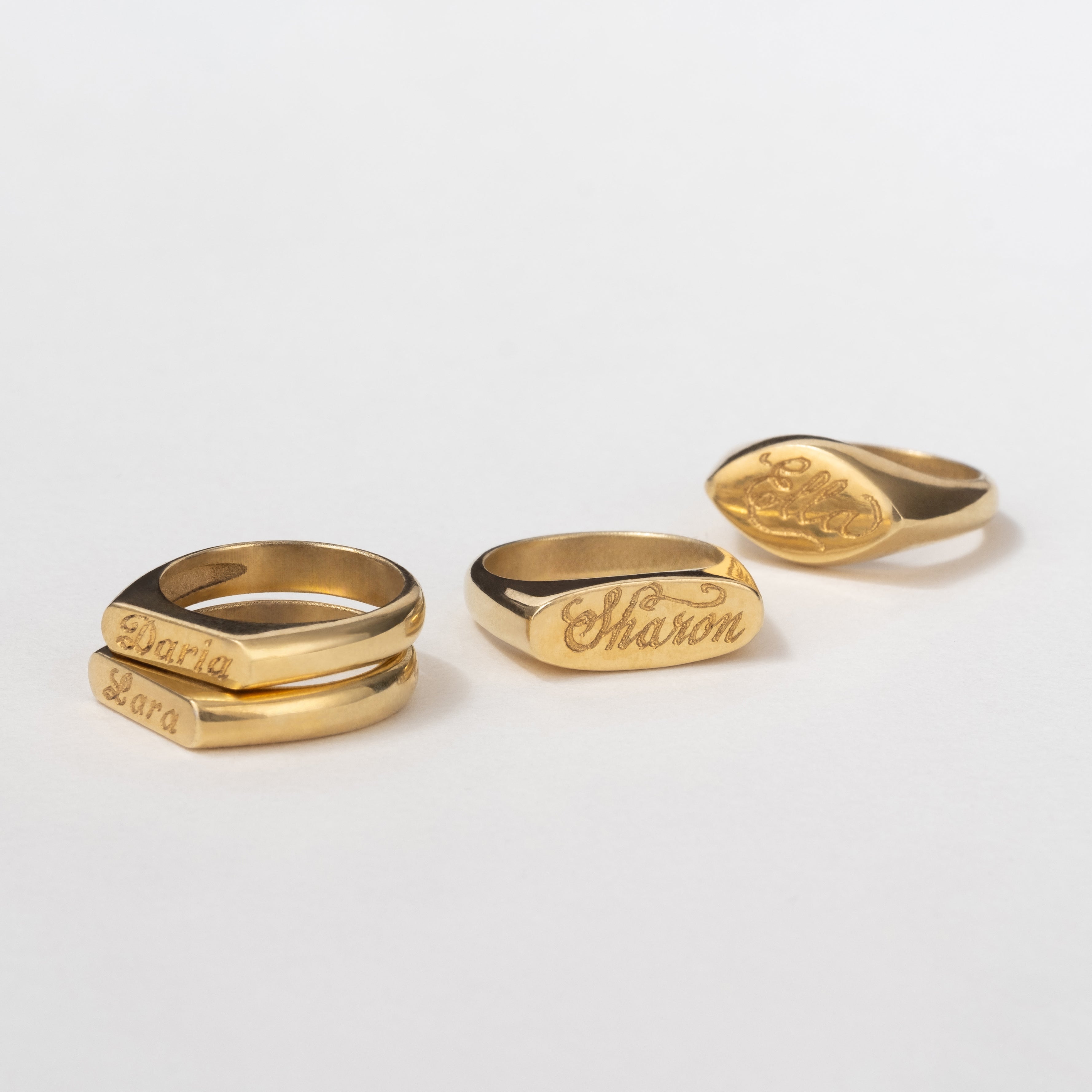 Slim Signet Ring