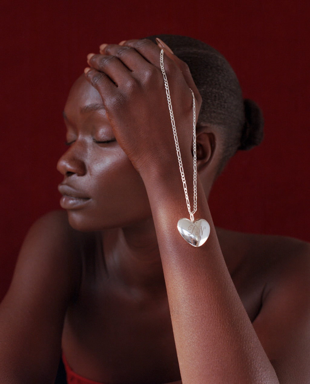 Extra Large Heart Necklace