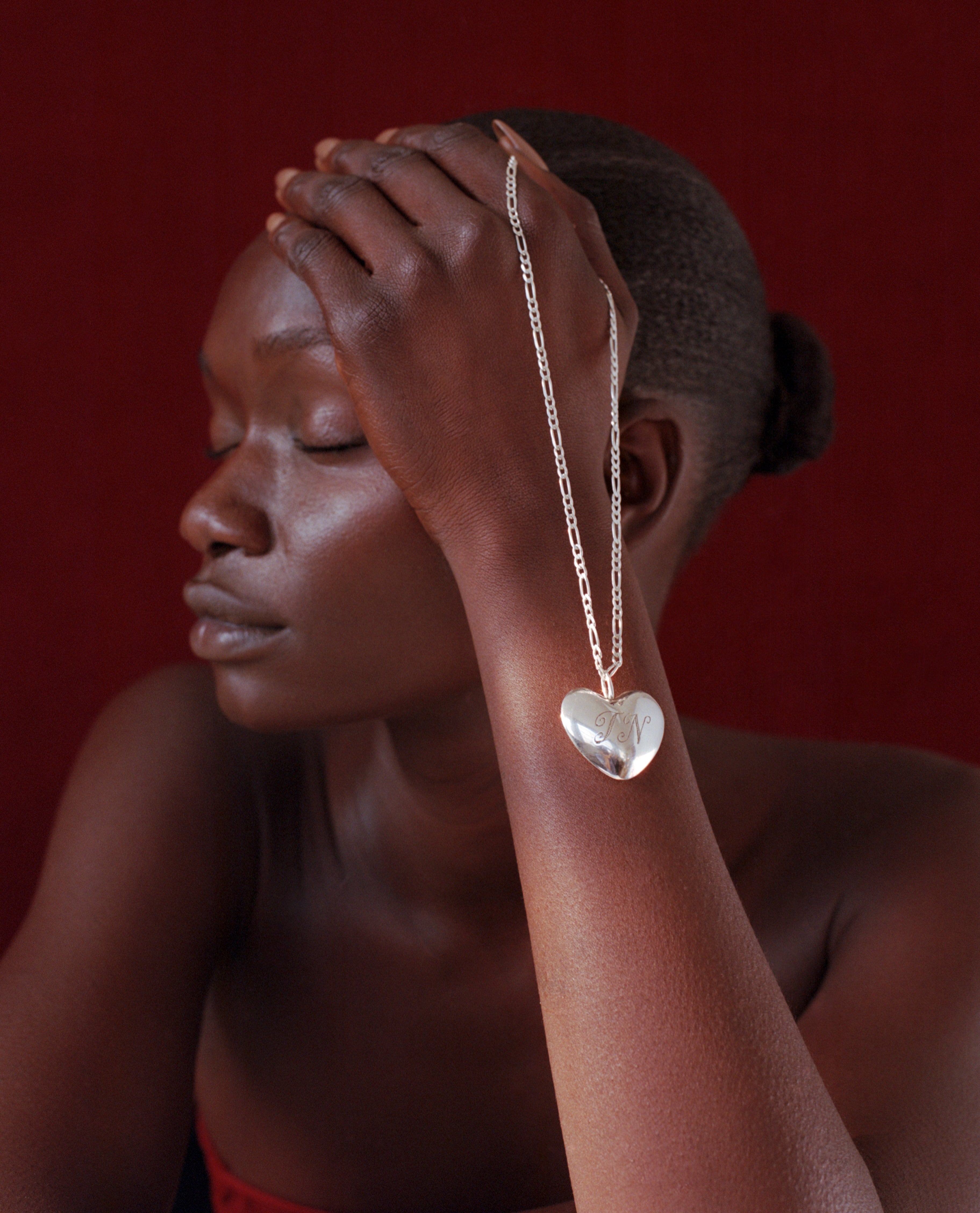 Extra Large Heart Necklace