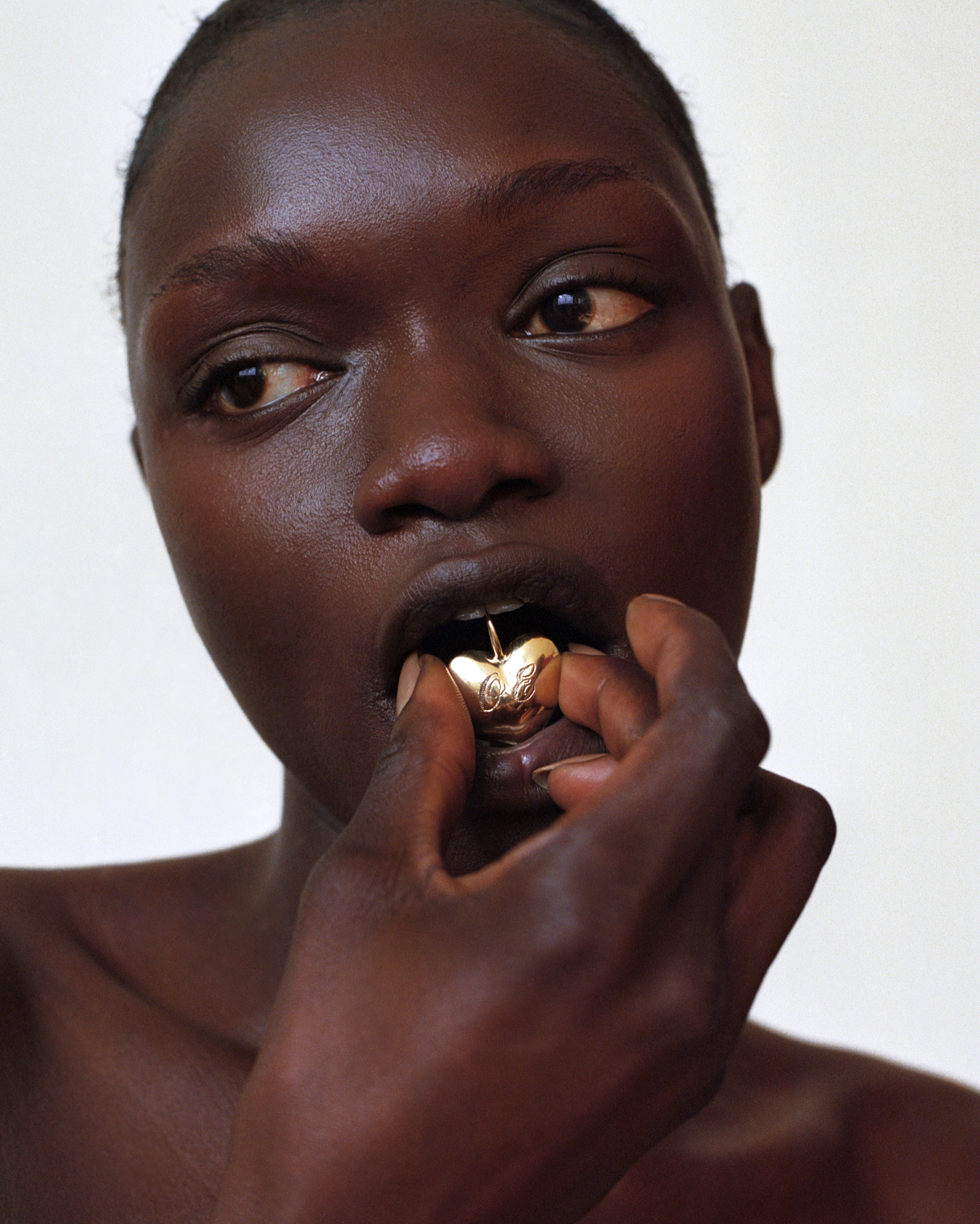 9k Gold Heart Pandent